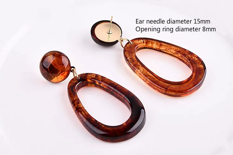 Японские и корейские антикварные ювелирные изделия имитация янтарного акрила