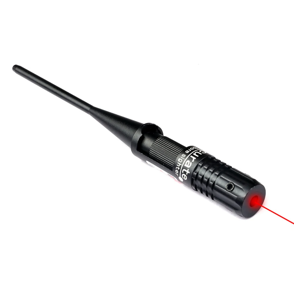 1 set adjustable adapters rifles red laser bore sighter collimator kit with box carry laser sight for 22 to 50 caliber rifies free global shipping