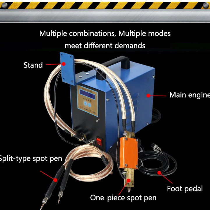 

JSD-SC-III High Power Spot Welder For 18650 Lithium Battery Pack Weld Precision Pulse Spot Welding Machine