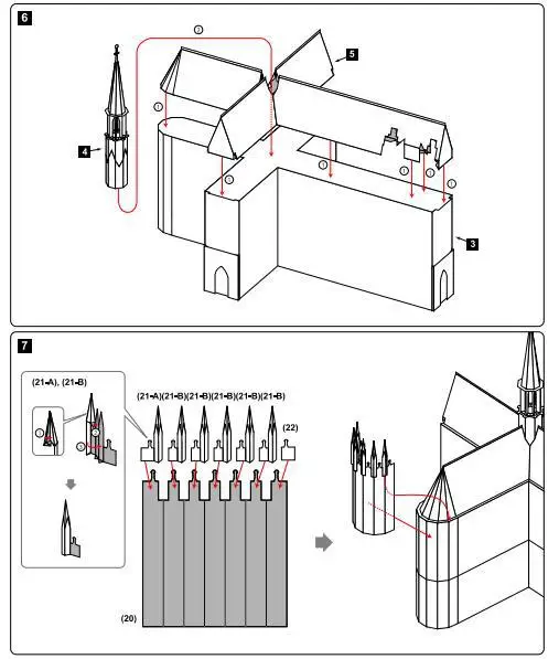 

35x22x38cm German Cologne Cathedral 3D Paper Model Famous Historical Building Model Architecture Paper Model Manual DIY Toys