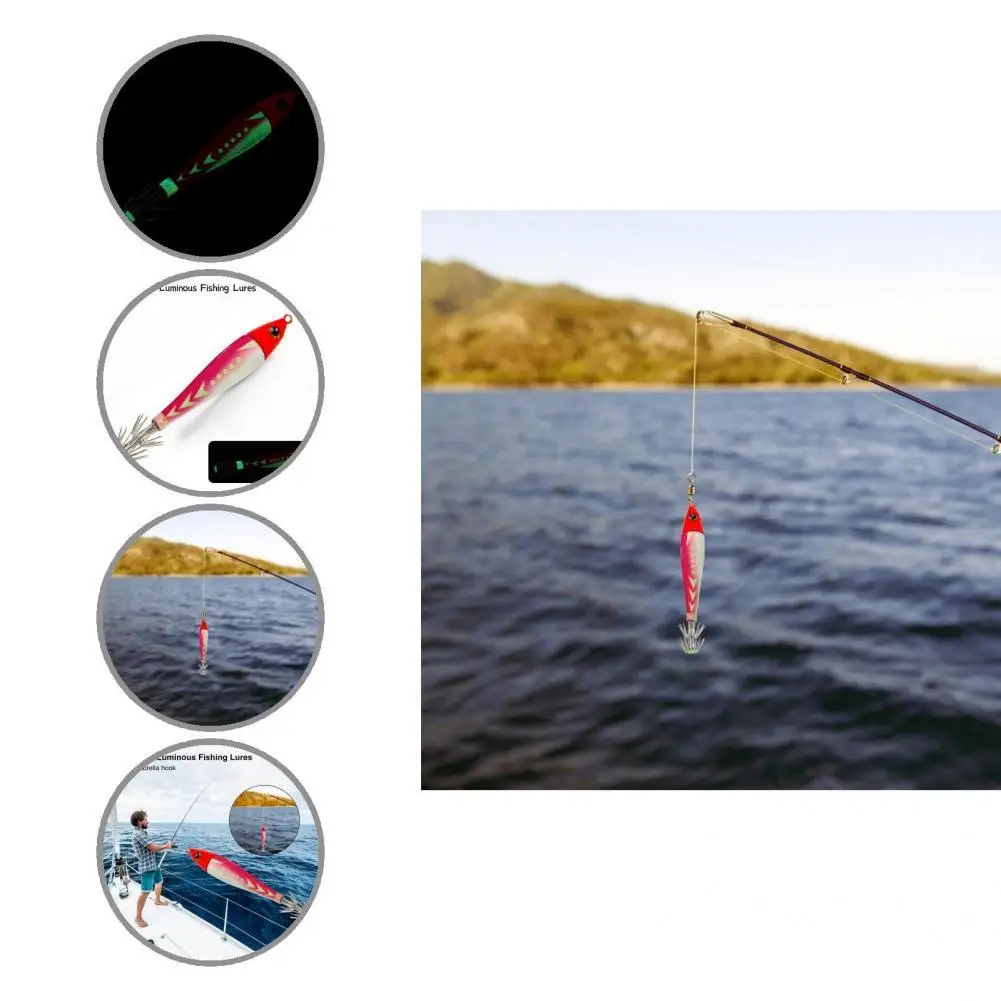 

Bright Color Exquisite Shrimp Bait With Simulation Skin Plastic Fishing Lures Easily Throw for Angling