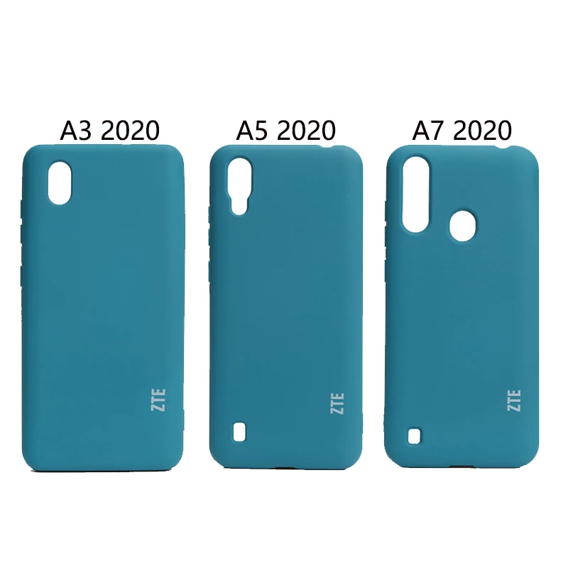 ZTE BLADE A3 A5 A7 2020 оригинальная Женская шелковистая Противоударная Защитная крышка