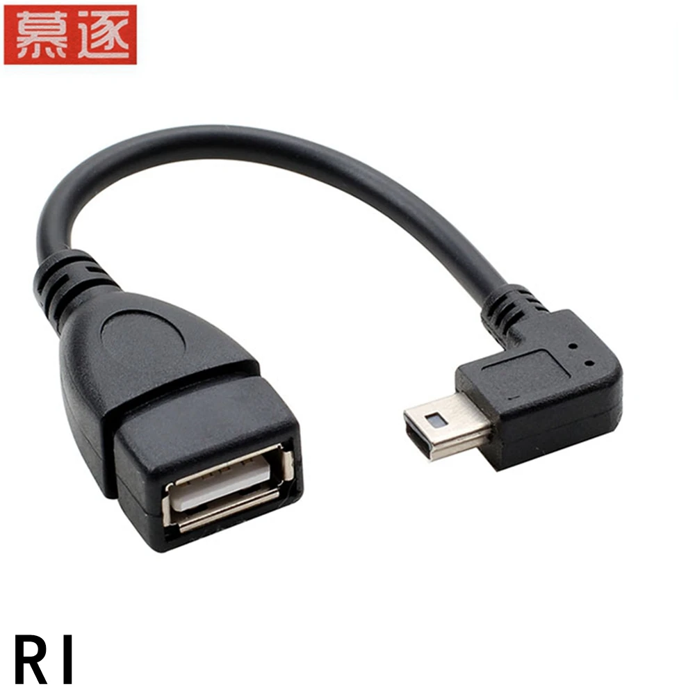 Тест перед отправкой USB A гнездо в Mini B Мужской кабель адаптер 5P OTG V3 порт для