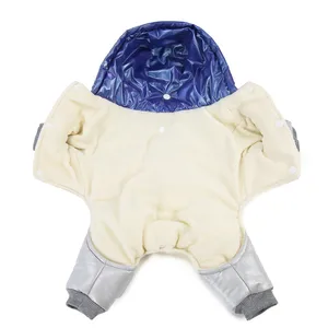 Одежда для собак, утепленная, для русской зимы, теплая куртка с капюшоном для щенков, для питомца, для маленьких собак, комбинезон, радужная одежда, комбинезоны