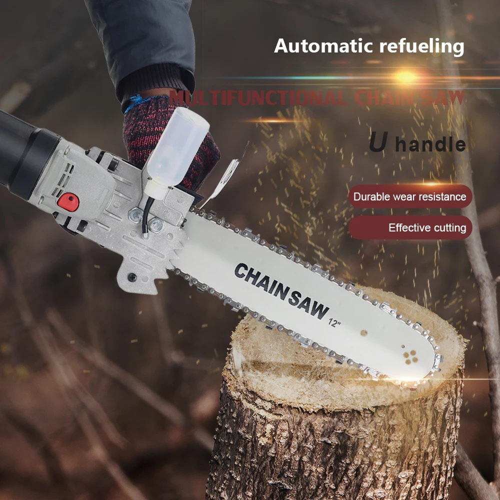 12 дюймов кронштейн для бензопилы набор угловая шлифовальная машина конвертер 100