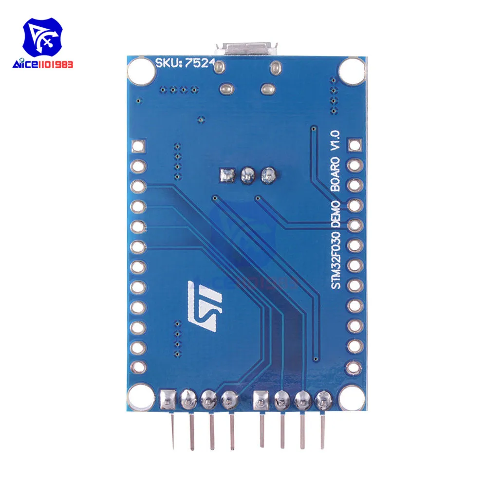 Мини-плата разработки систем diymore STM32F030F4P6 IOS Core 32 бит 48 МГц мини-USB со штырьком |