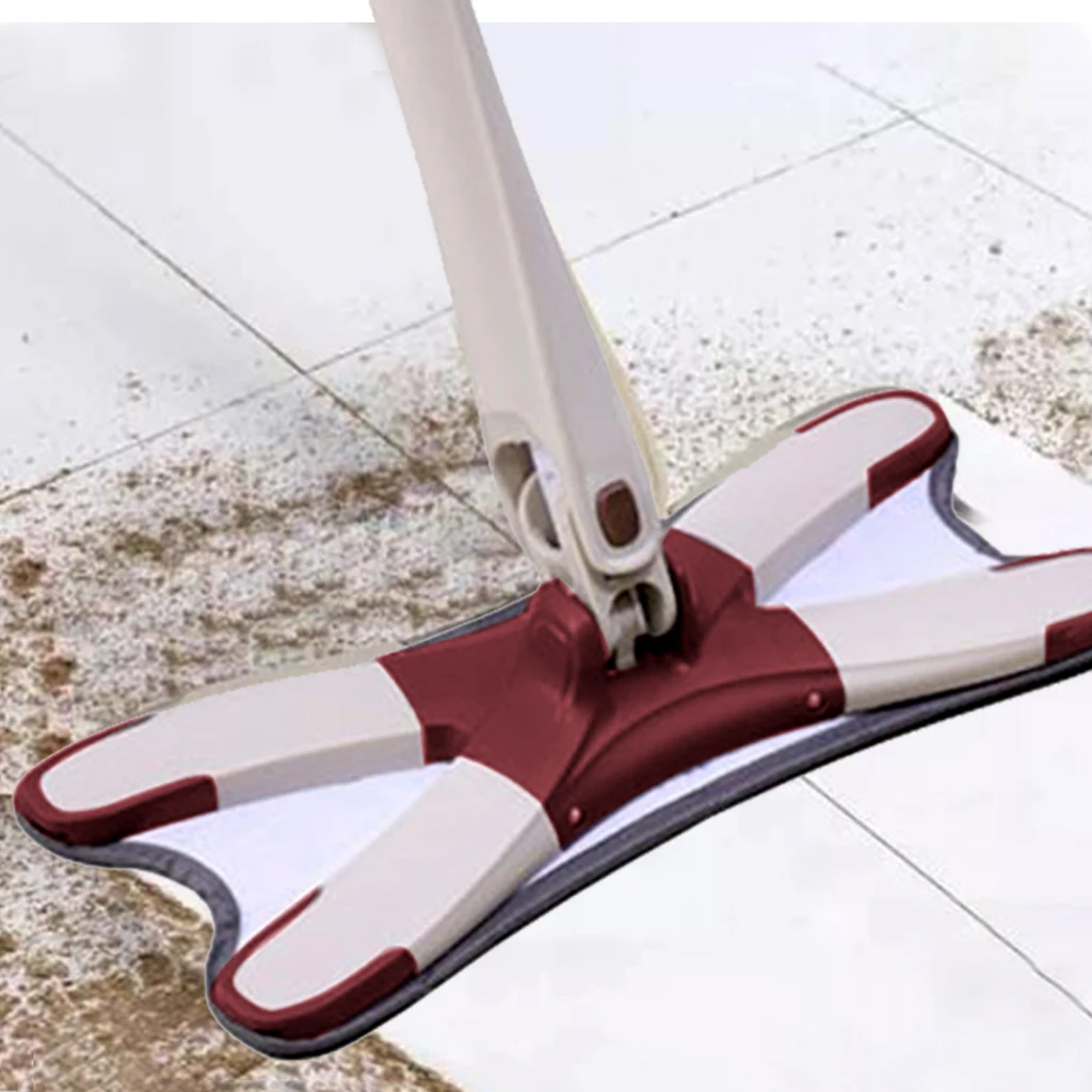 Швабра для мытья пола X Type из микрофибры с 3 шт. тканевой швабры сменная без рук