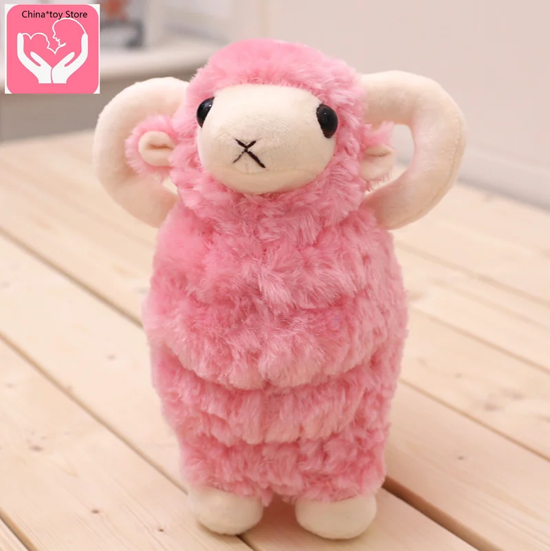 Милая имитация маленькой овечьей куклы маленькая овечка кукла Альпака плюшевая