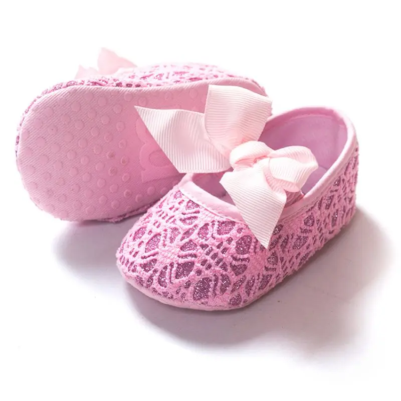 

Baby Infant Kids Girl Soft Sole Crib Toddler Anti-slip Shoes Newborn For 18 Months New Arrival