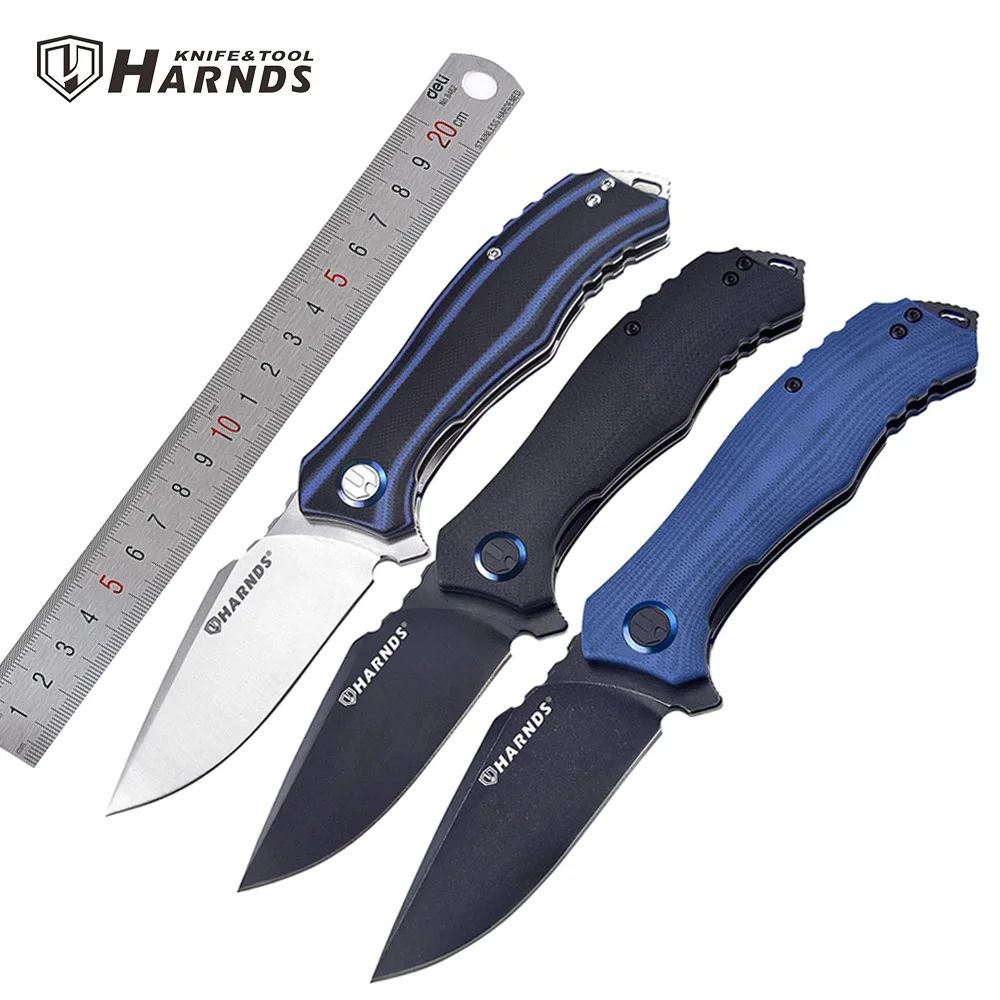 Нож Harnds CK9503 Maverick складной карманный клинок лезвие D2 рукоятка G10 подшипник для