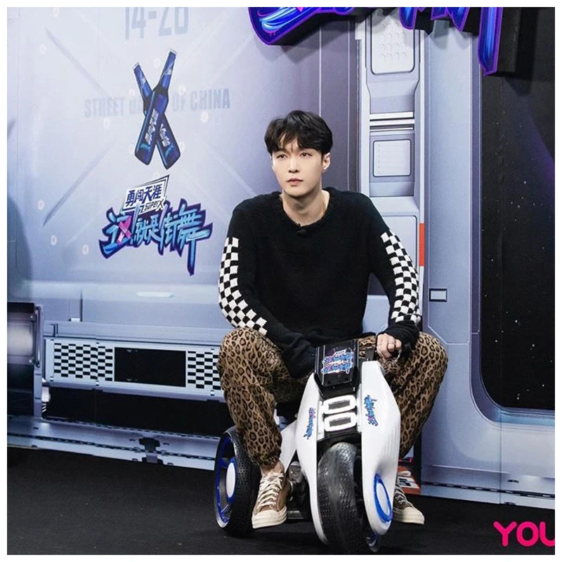 

Winter new RHUDE plaid coarse needle old broken tassel knitted sweater men's high street round neck knitted sweater