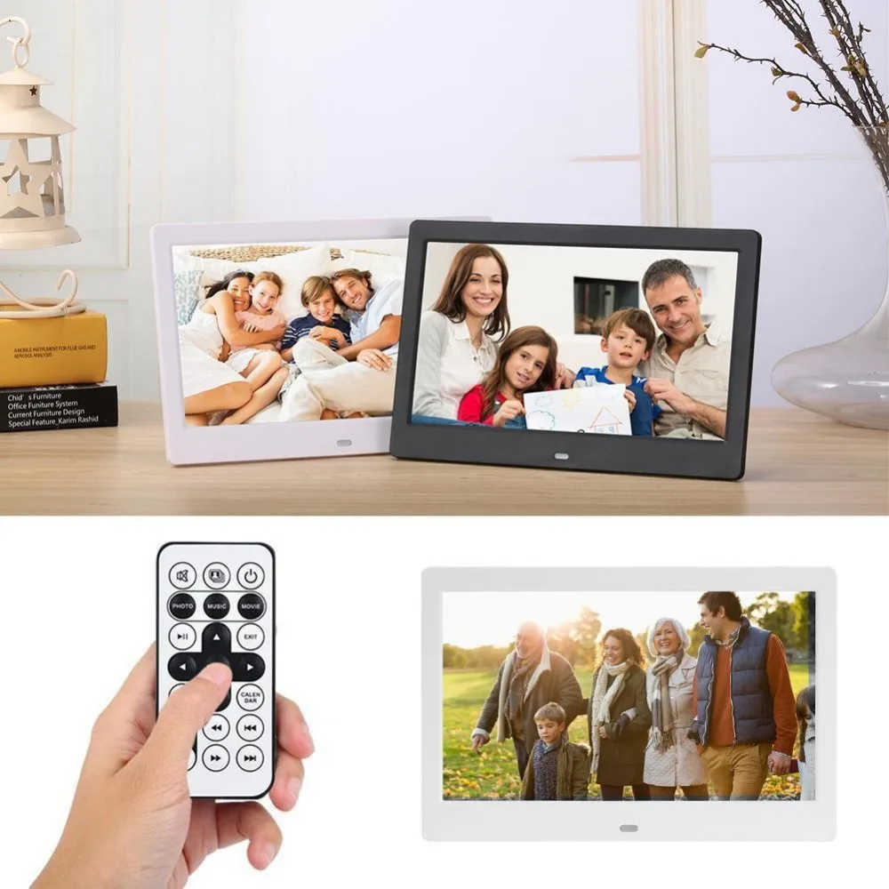 

10.1 Inch HD Digital Photo Frame 1024x600 HD Ultra-Thin LED Electronic Photo Album LCD Photo Frame