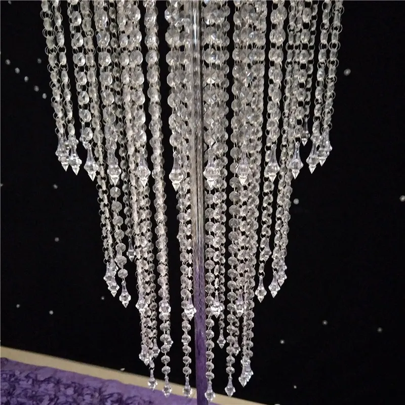 Связанные бусины Свадебные украшения кристалл как прозрачный акриловый