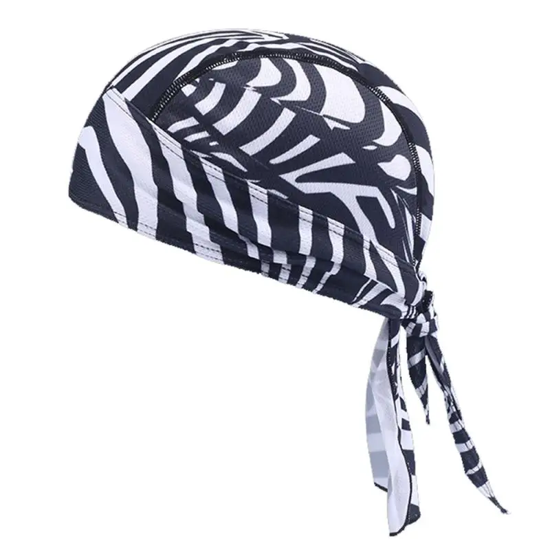 

Wicking Helmet Inner Cap Cooling Breathable Pirate Hat Racing Cap Quick Dry Sweatband Motorcycle Cycling Helmets Car Accessories