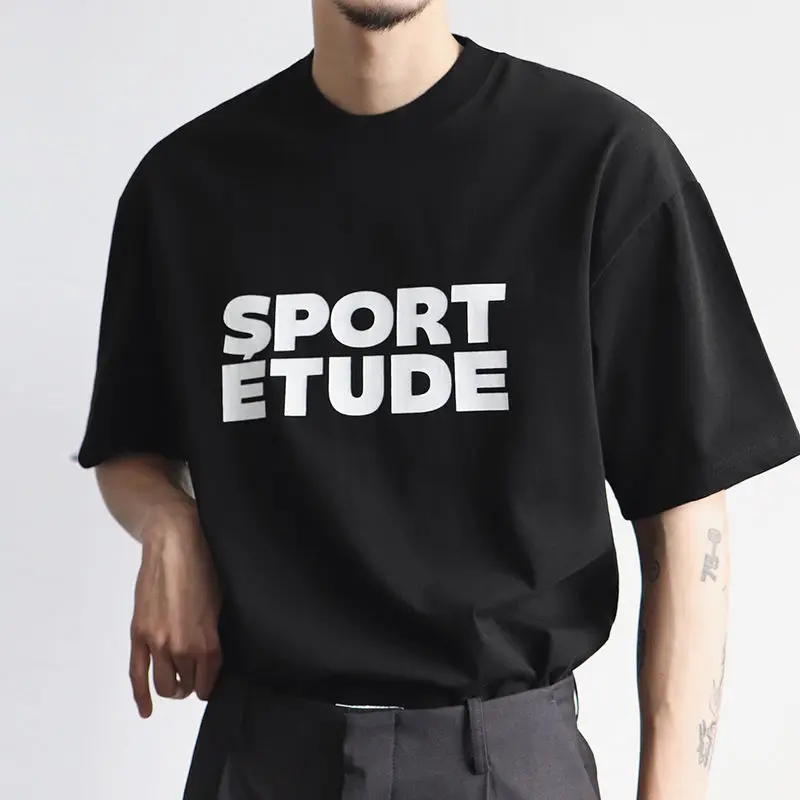 Новинка лета 2020 Молодежная популярная простая свободная футболка с буквенным