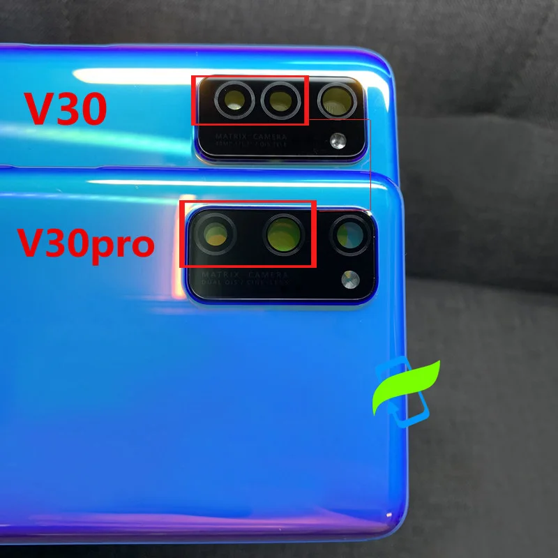 Задняя крышка батарейного отсека для Huawei Honor V30 Pro задняя стеклянный чехол без
