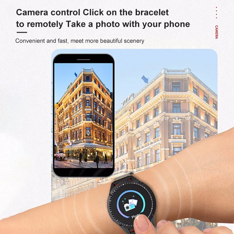 

Color Screen Smart Wristband Heart Rate Monitor Fitness Activity Tracker Smart Band Blood Pressure Music Remote Control Relogio