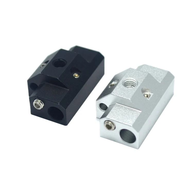 

Cyclops+ Aluminum 3D Printer Heater Block For 2 in 1 out Hot end