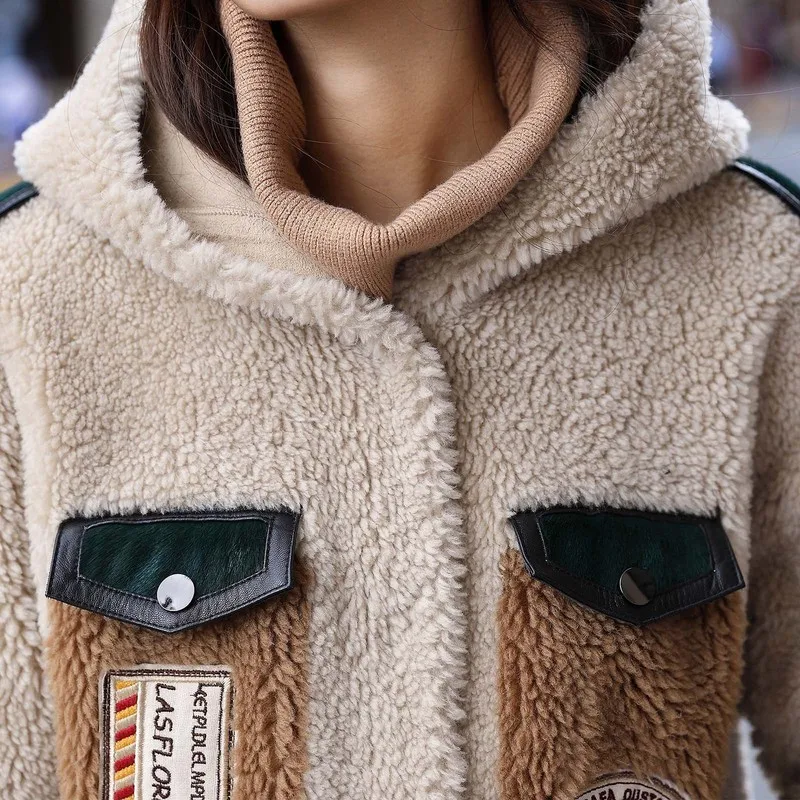 Новое зимнее женское Шерстяное Пальто 2020 длинное шерстяное пальто с капюшоном