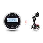 Водонепроницаемый морской стереоприемник с Bluetooth, fm-радио, AM, MP3-плеер для RV, Golf Cart, Yacht + USB Aux, Удлинительное Крепление для лодки