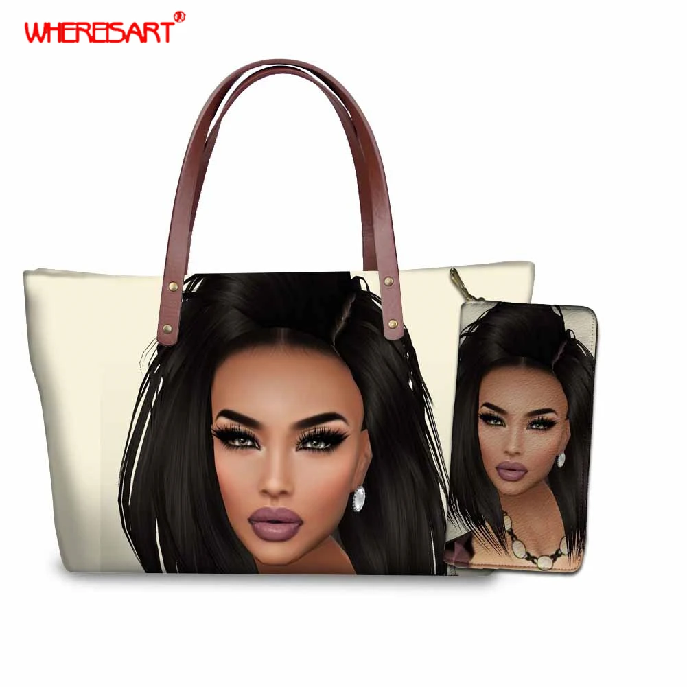 Красота дизайн прически сумки кошельки индивидуальные африканские через плечо