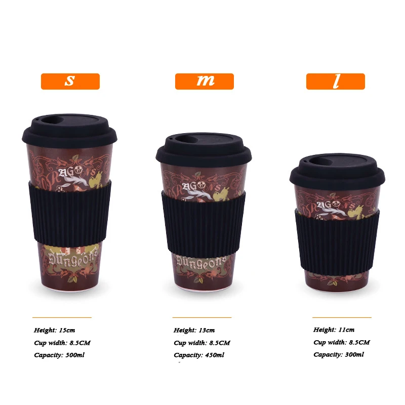 Креативная кружка для воды из бамбукового волокна милый мультяшный подарок