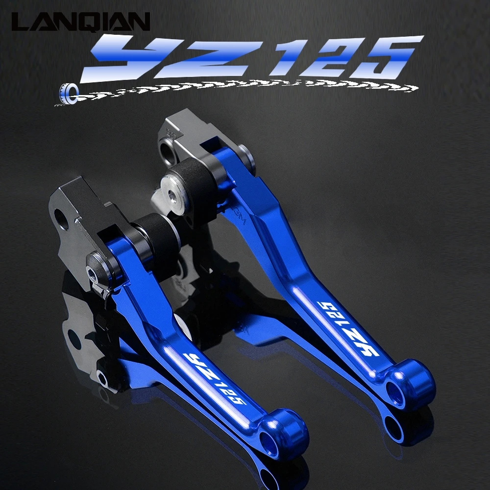 Для мотоцикла Yamaha YZ125 Dirt Motocross Pit Bike Pivot тормоза сцепления Рычаги YZ 125 1989 1990 1991 1992 1993