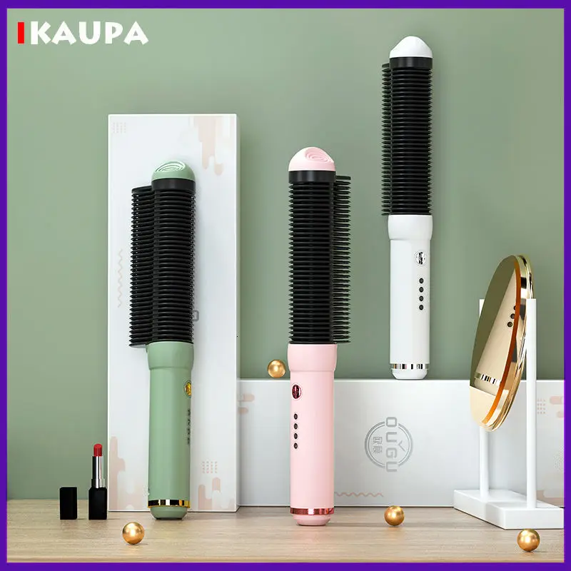 Многофункциональный выпрямитель для волос Ion Плойка щетка нагревательный