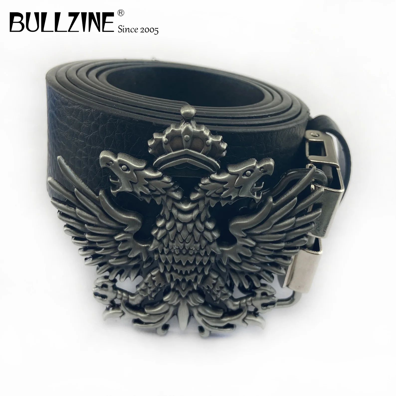 Bullzine цинковый сплав ретро двойной Орел пряжка на ремешке ковбойские джинсы для