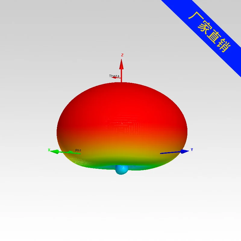 Antena helicoidal cuadrifilada de doble frecuencia, punto multifrecuencia, personalizaci&oacute;n-1