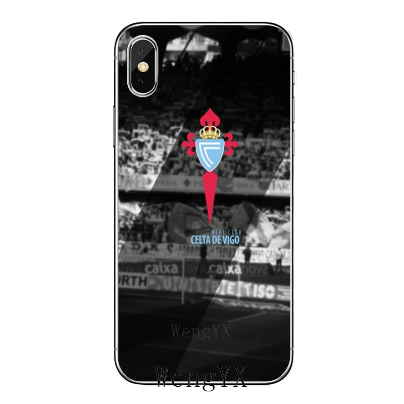 Для iPhone XR X XS Max 8 7 6s 6 plus SE 5s 5c 5 iPod Touch испанский футбольный клуб celta de vigo аксессуары чехол для телефона - Цвет: celta-de-vigo-A-10