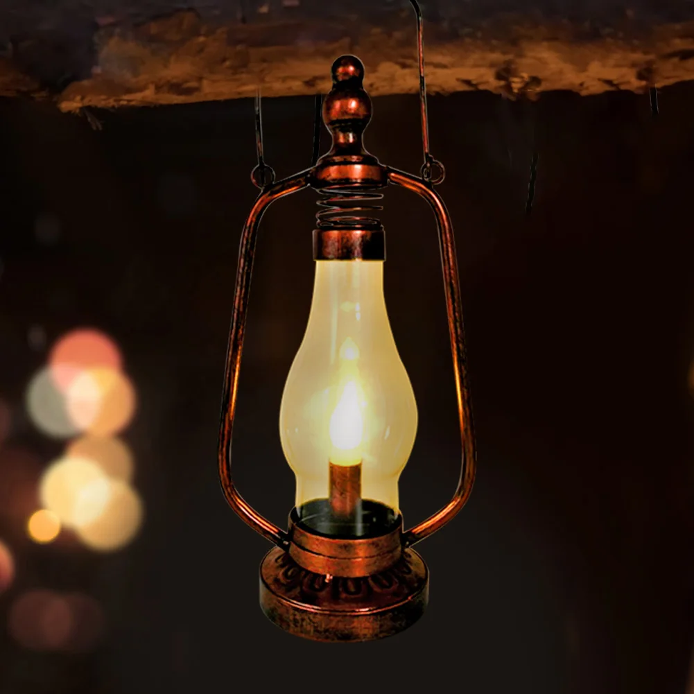 

Retro Classic Kerosene Lamp Creative LED Kerosene Lanterns Portable Landscaping Lights Portable Lights Adornment