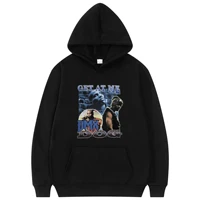 2021 new fashion design rapper dmx dog hoodie gte at me letter print hoodies men women hip hop vintage hooded black harajuku top