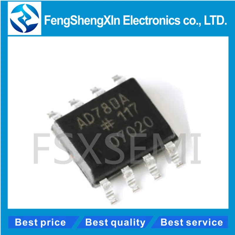 10 шт./лот Новый AD780 AD780ARZ SOP 8 AD780A AD780AR операционный усилитель IC|amplifier a| |