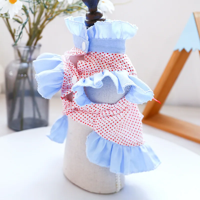 Дамы кошки юбки Одежда для домашних животных собак на сезон весна/осень С принтом