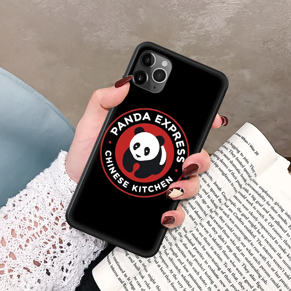 

Panda Express Phone Case For IPhone 5 5S SE 5C 6 6S 7 8 Plus X XS XR 11 12 Mini Pro Max 2020 black Etui Painting Waterproof