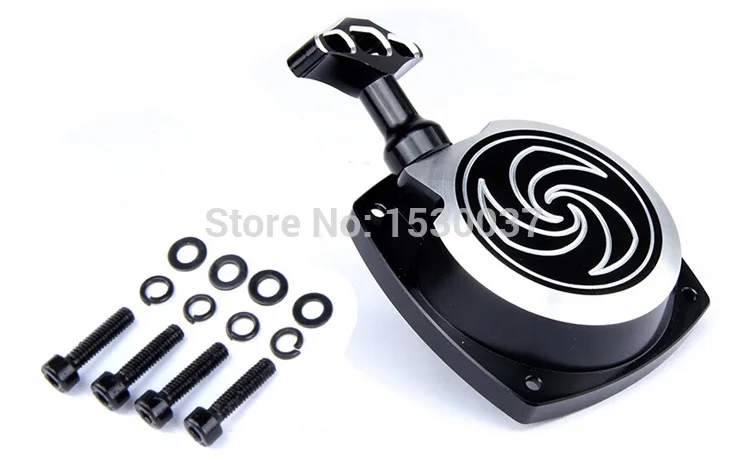 CNC металлический пусковой стартер ПОДХОДИТ Zenoah CY двигатели для 1/5 hpi rovan km mcd gtb fg ddt