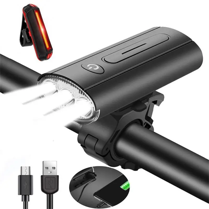 

1000Lumen Bicycle Light Front Light LED Mountain Bike Cycling Light Type-C Power Bank Outdoor Cycling Equipment Accessories
