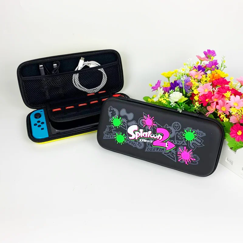 

NintendoSwitch Storage Bag for Nitendo Nintendo Switch NS Console Joycon Accessories Luxury Waterproof Case + 1 Screen Protecto