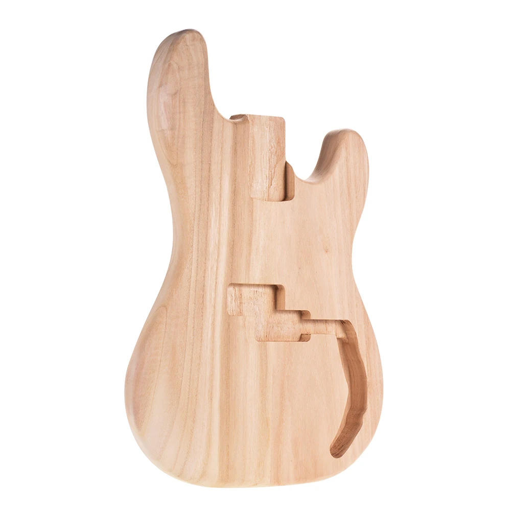 Muslady PB T02 незавершенная электрогитара корпус Sycamore дерево пустой гитары для Стиль