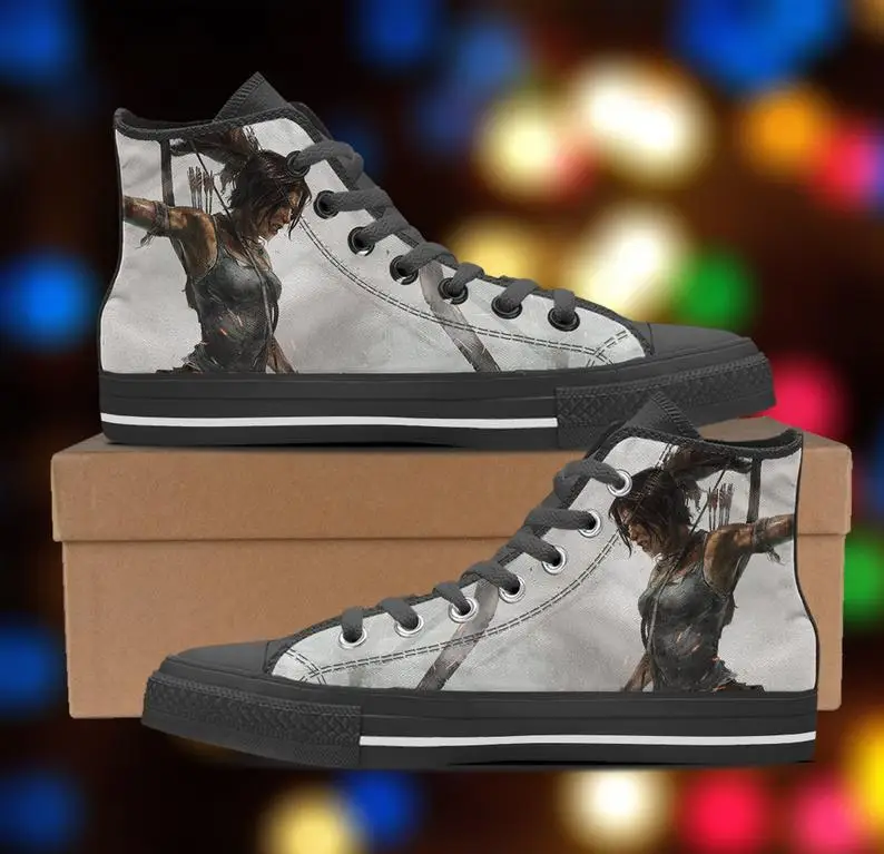 

Tomb Raider shoes Casual Sneakers Shoes For Man High For Men/high Quality Handiness Light Weight Sneakers