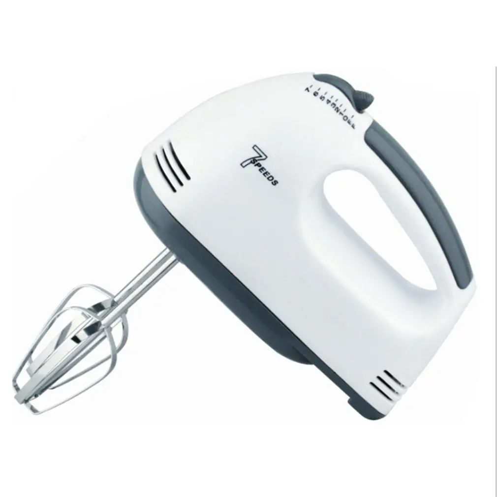 

Manual Mini 7 Speed Dough Hand Mixer Food-Blender Multifunctional Handheld Food Processor Automatic Electric Kitchen Mixer Tool