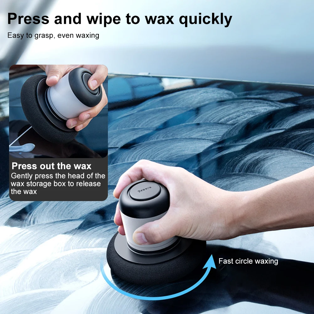

Car Wash Wax Polish Pad Polishing Pad Sponge Car Cleaning Cloth Microfiber Applicator For Auto Polisher Waxing Sponge