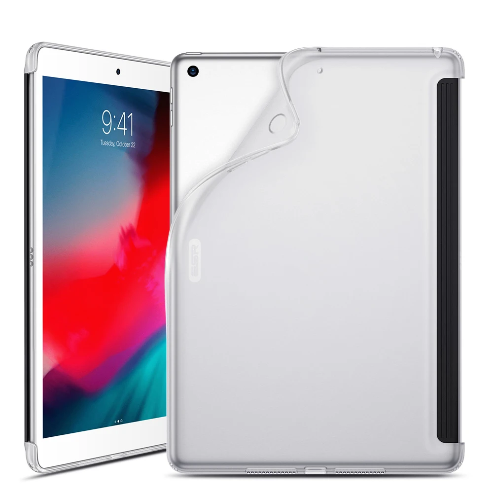Чехол ESR для iPad 8th 2020 прозрачная задняя крышка из ТПУ тонкая мягкая 7th 2019 чехол 10 2