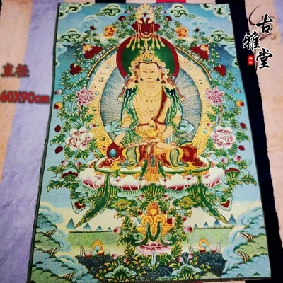 

Изысканная открытка статуя Будды парча шелковая вышивка Гуаньинь вышивка Картина Портрет Будды