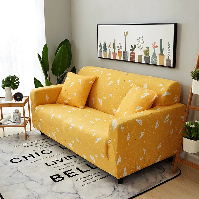 1/2/3/4-чехол для дивана универсальный эластичный чехол секционного анти-грязный