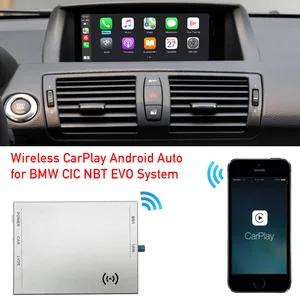 Адаптер интерфейса CarPlay 2 din для BMW E60 E70 E84 E87 E90 F07 F10 F11 F23 F45 F30 F31 F34 F32 F33 F36 X5 CIC NBT iOS airplay