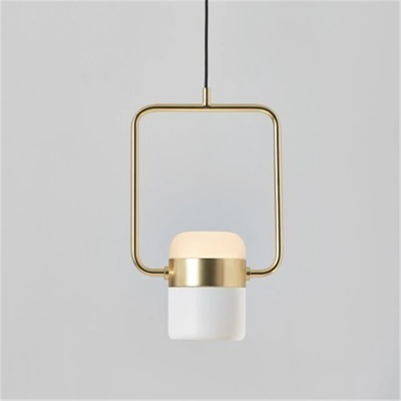 

Northern Europe Post Modern Simple Living Room Light Dining Room Lamp Bedroom Lamp Bedside Light Free Shipping LED Bulbs Metal