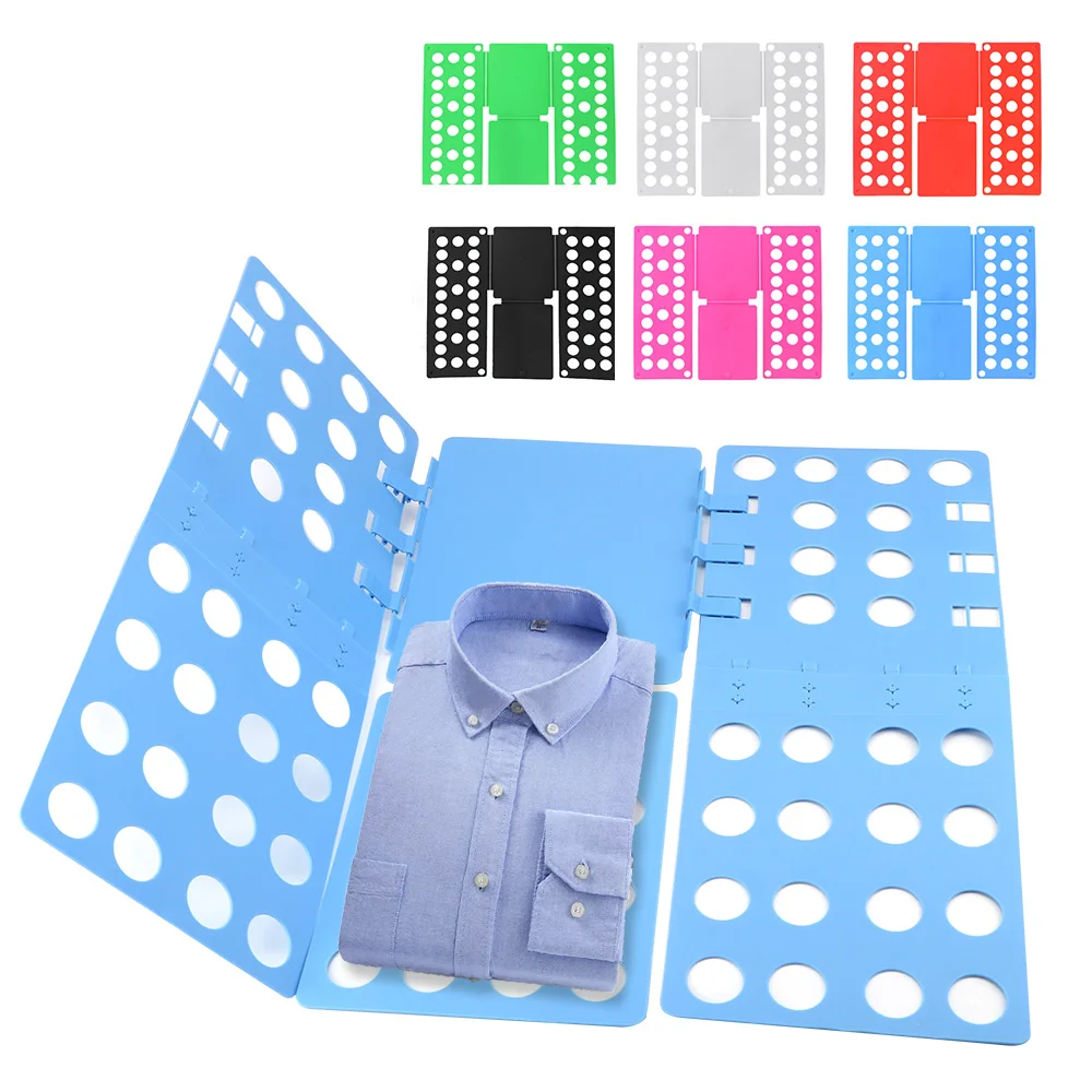 

Clothes Folder Save Time Quick Clothes Folding Board Big Size Clothes Holder T Shirts Jumpers Organizer Fold Adult Kids Magic