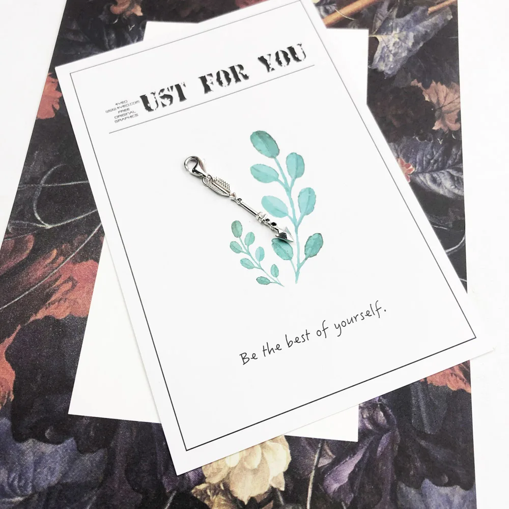 Подвеска с подвеской в виде стрелок весна 2020 брендовые модные ювелирные изделия